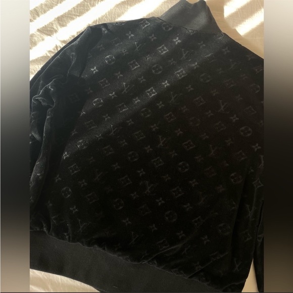 Louis Vuitton Blue Nuit Mens XL Jacquard Monogram - Picture 6 of 8